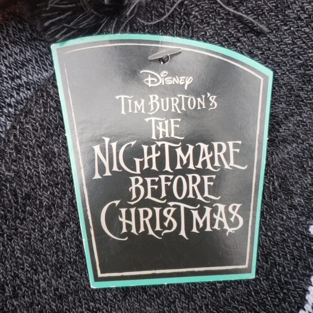 NWT Disney The Nightmare Before Christmas JACK Hat and Scarf Set